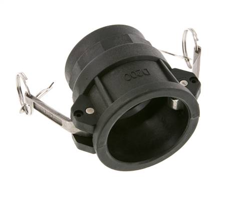 Camlock DN 50 (2'') Koppeling PolypropyleenRp 2'' met binnendraad Type D MIL-C-27487