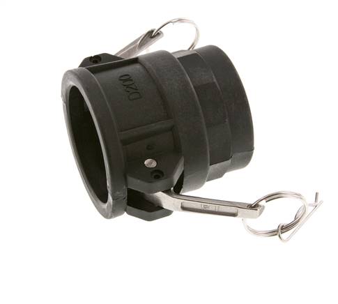 Camlock DN 50 (2'') Koppeling PolypropyleenRp 2'' met binnendraad Type D MIL-C-27487