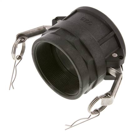Camlock DN 75 (3'') Koppeling PolypropyleenRp 3'' met binnendraad Type D MIL-C-27487