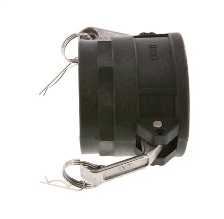 Camlock DN 75 (3'') Koppeling PolypropyleenRp 3'' met binnendraad Type D MIL-C-27487