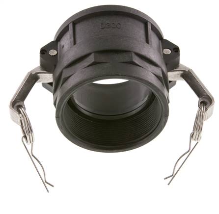 Camlock DN 75 (3'') Koppeling PolypropyleenRp 3'' met binnendraad Type D MIL-C-27487
