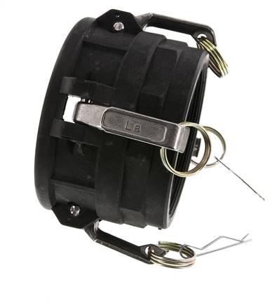 Camlock DN 90 (4'') Koppeling PolypropyleenRp 4'' met binnendraad Type D MIL-C-27487