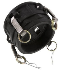 Camlock DN 90 (4'') Koppeling PolypropyleenRp 4'' met binnendraad Type D MIL-C-27487