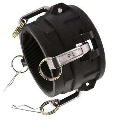 Camlock DN 90 (4'') Koppeling PolypropyleenRp 4'' met binnendraad Type D MIL-C-27487