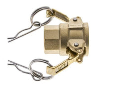 Camlock DN 15 (1/2'') Koppeling MessingRp 1/2'' met binnendraad Type D MIL-C-27487