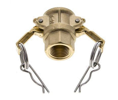 Camlock DN 15 (1/2'') Koppeling MessingRp 1/2'' met binnendraad Type D MIL-C-27487