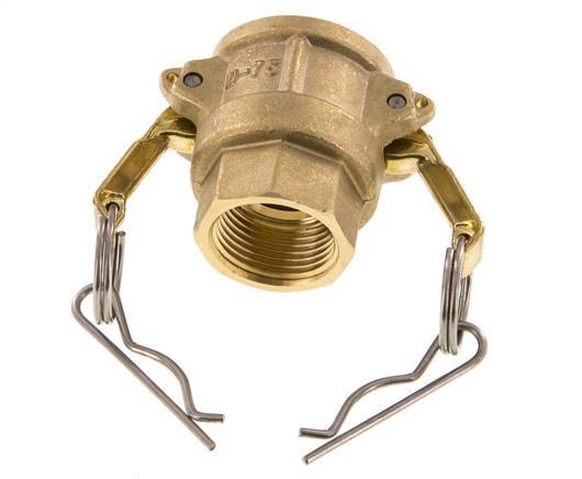 Camlock DN 20 (3/4'') Koppeling MessingRp 3/4'' met binnendraad Type D MIL-C-27487