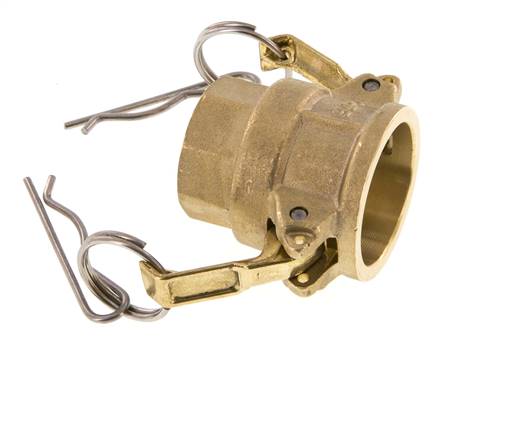 Camlock DN 20 (3/4'') Koppeling MessingRp 3/4'' met binnendraad Type D MIL-C-27487