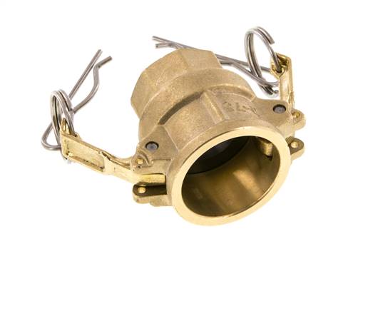 Camlock DN 20 (3/4'') Koppeling MessingRp 3/4'' met binnendraad Type D MIL-C-27487
