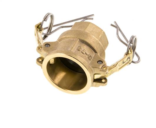 Camlock DN 20 (3/4'') Koppeling MessingRp 3/4'' met binnendraad Type D MIL-C-27487