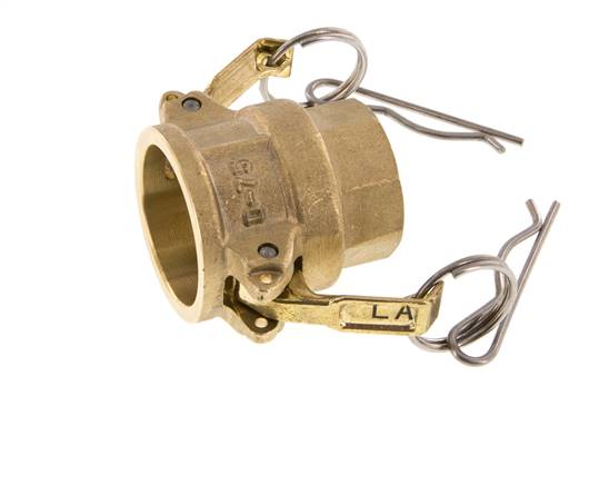 Camlock DN 20 (3/4'') Koppeling MessingRp 3/4'' met binnendraad Type D MIL-C-27487