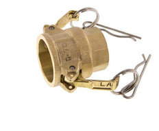 Camlock DN 20 (3/4'') Koppeling MessingRp 3/4'' met binnendraad Type D MIL-C-27487