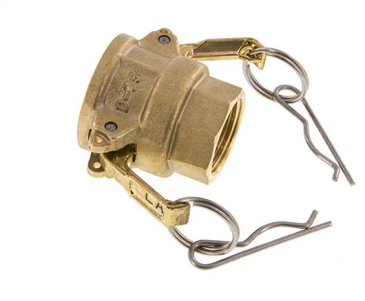 Camlock DN 20 (3/4'') Koppeling MessingRp 3/4'' met binnendraad Type D MIL-C-27487