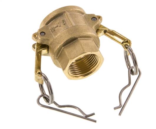 Camlock DN 20 (3/4'') Koppeling MessingRp 3/4'' met binnendraad Type D MIL-C-27487