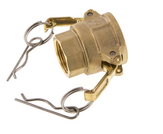 Camlock DN 20 (3/4'') Koppeling MessingRp 3/4'' met binnendraad Type D MIL-C-27487