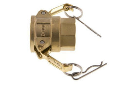 Camlock DN 25 (1'') Koppeling MessingRp 1'' met binnendraad Type D MIL-C-27487