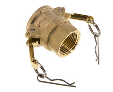 Camlock DN 25 (1'') Koppeling MessingRp 1'' met binnendraad Type D MIL-C-27487