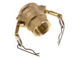 Camlock DN 25 (1'') Koppeling MessingRp 1'' met binnendraad Type D MIL-C-27487