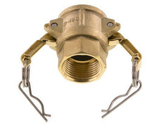 Camlock DN 25 (1'') Koppeling MessingRp 1'' met binnendraad Type D MIL-C-27487