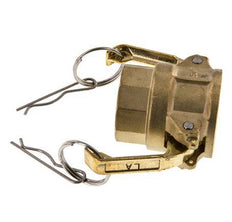 Camlock DN 32 (1 1/4'') Koppeling MessingRp 1 1/4'' met binnendraad Type D MIL-C-27487