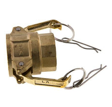 Camlock DN 32 (1 1/4'') Koppeling MessingRp 1 1/4'' met binnendraad Type D MIL-C-27487