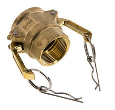 Camlock DN 32 (1 1/4'') Koppeling MessingRp 1 1/4'' met binnendraad Type D MIL-C-27487