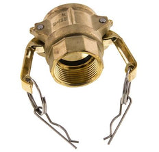 Camlock DN 32 (1 1/4'') Koppeling MessingRp 1 1/4'' met binnendraad Type D MIL-C-27487