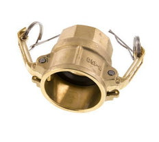 Camlock DN 40 (1 1/2'') Koppeling MessingRp 1 1/2'' met binnendraad Type D MIL-C-27487