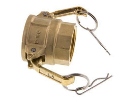 Camlock DN 40 (1 1/2'') Koppeling MessingRp 1 1/2'' met binnendraad Type D MIL-C-27487