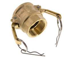 Camlock DN 40 (1 1/2'') Koppeling MessingRp 1 1/2'' met binnendraad Type D MIL-C-27487