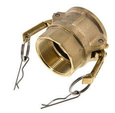 Camlock DN 50 (2'') Koppeling MessingRp 2'' met binnendraad Type D MIL-C-27487