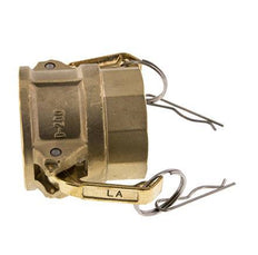Camlock DN 50 (2'') Koppeling MessingRp 2'' met binnendraad Type D MIL-C-27487