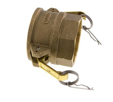 Camlock DN 75 (3'') Koppeling MessingRp 3'' met binnendraad Type D MIL-C-27487