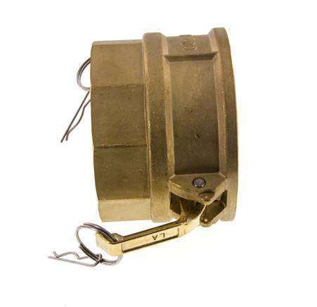 Camlock DN 90 (4'') Koppeling MessingRp 4'' met binnendraad Type D MIL-C-27487