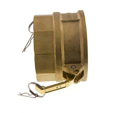 Camlock DN 90 (4'') Koppeling MessingRp 4'' met binnendraad Type D MIL-C-27487