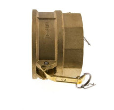 Camlock DN 140 (6'') Koppeling MessingRp 6'' met binnendraad Type D MIL-C-27487