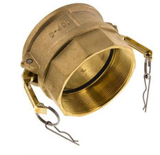 Camlock DN 90 (4'') Koppeling MessingRp 4'' met binnendraad Type D MIL-C-27487