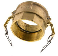 Camlock DN 90 (4'') Koppeling MessingRp 4'' met binnendraad Type D MIL-C-27487