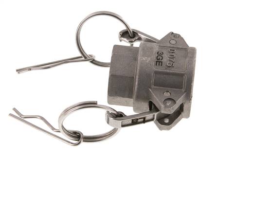 Camlock DN 20 (3/4'') Koppeling AluminiumRp 3/4'' met binnendraad Type D MIL-C-27487