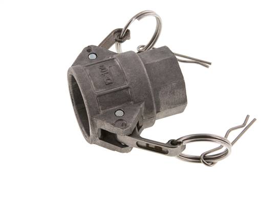 Camlock DN 25 (1'') Koppeling AluminiumRp 1'' met binnendraad Type D MIL-C-27487