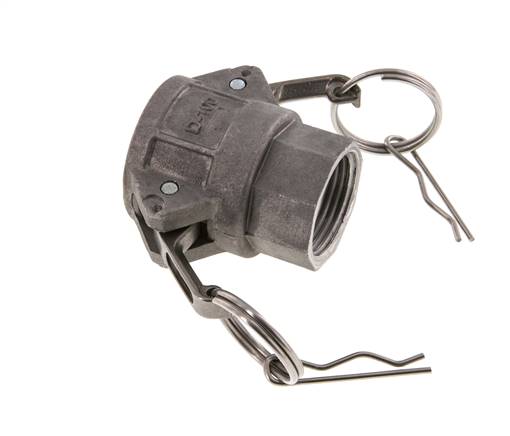Camlock DN 25 (1'') Koppeling AluminiumRp 1'' met binnendraad Type D MIL-C-27487