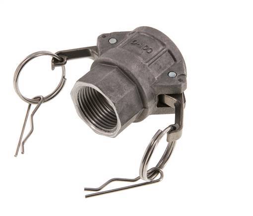 Camlock DN 25 (1'') Koppeling AluminiumRp 1'' met binnendraad Type D MIL-C-27487