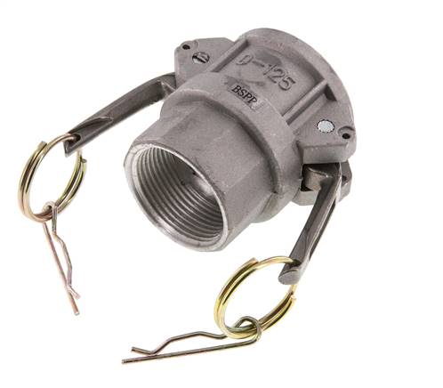 Camlock DN 32 (1 1/4'') Koppeling AluminiumRp 1 1/4'' met binnendraad Type D MIL-C-27487