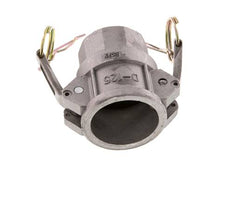Camlock DN 32 (1 1/4'') Koppeling AluminiumRp 1 1/4'' met binnendraad Type D MIL-C-27487