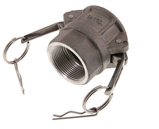 Camlock DN 40 (1 1/2'') Koppeling AluminiumRp 1 1/2'' met binnendraad Type D MIL-C-27487