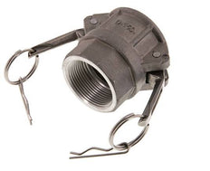 Camlock DN 40 (1 1/2'') Koppeling AluminiumRp 1 1/2'' met binnendraad Type D MIL-C-27487