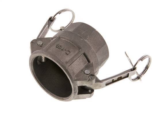 Camlock DN 40 (1 1/2'') Koppeling AluminiumRp 1 1/2'' met binnendraad Type D MIL-C-27487