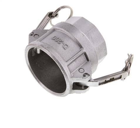 Camlock DN 50 (2'') Koppeling AluminiumRp 2'' met binnendraad Type D MIL-C-27487