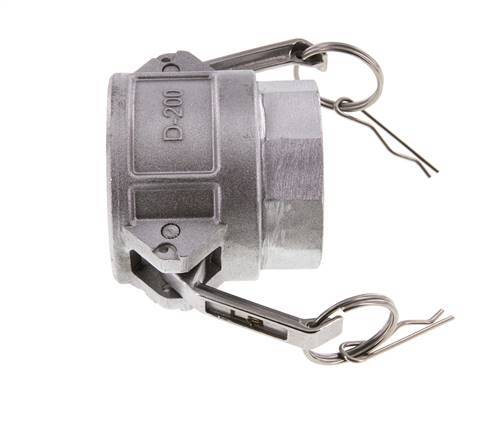 Camlock DN 50 (2'') Koppeling AluminiumRp 2'' met binnendraad Type D MIL-C-27487