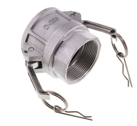 Camlock DN 50 (2'') Koppeling AluminiumRp 2'' met binnendraad Type D MIL-C-27487